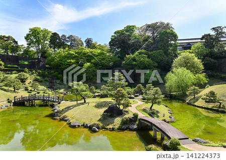 金沢城玉泉院丸庭園の春景色 金沢城玉泉院丸庭園の春景色 141224373