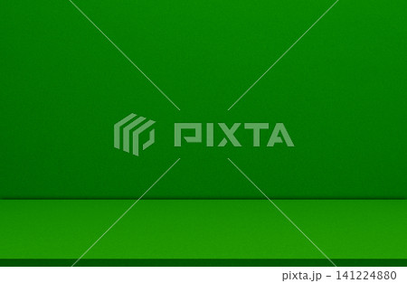 Background green cement floor studio room photo empty Floor wall backdrop muslin design canvas surface texture podium eco Scene mockup product cosmetic beauty organic display stand zero carbon. 141224880