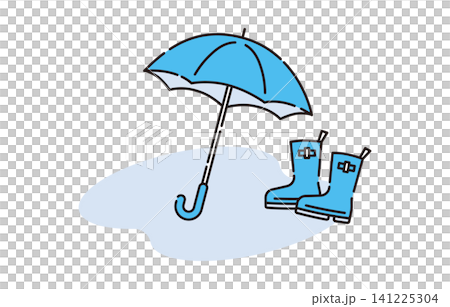 Umbrella and boots Umbrella and boots 141225304