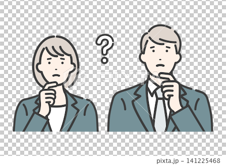 有思想的年輕企業家和女企業家 141225468
