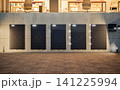 Group of home batteries or energy storage systems at office 141225994