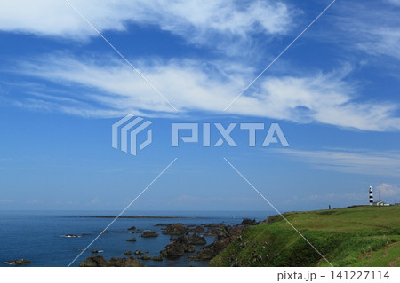 男鹿半島 入道崎の灯台 男鹿半島 入道崎の灯台 141227114