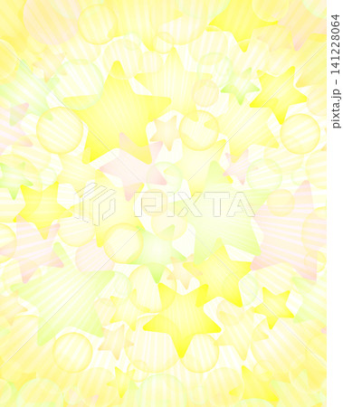 かわいいカラフルな星の背景　4：5 141228064