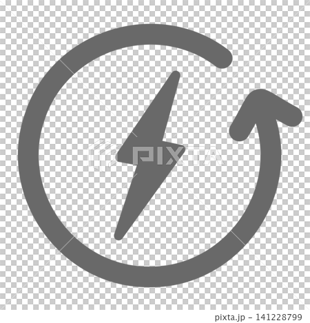 ベクターの充電、チャージ、アイコン 141228799