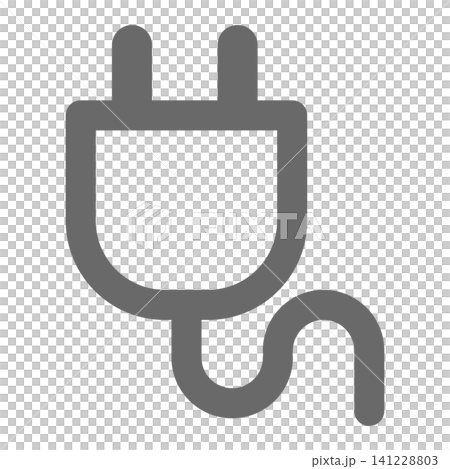 向量插座、電源插座、圖標 向量插座、電源插座、圖標 141228803