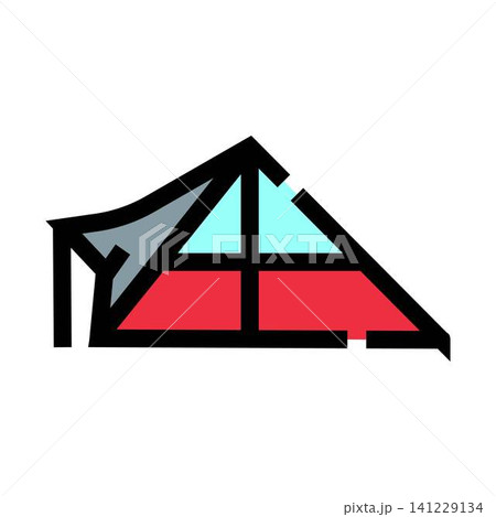 Outdoor event tent shelter camping tourism icon Outdoor event tent shelter camping tourism icon 141229134