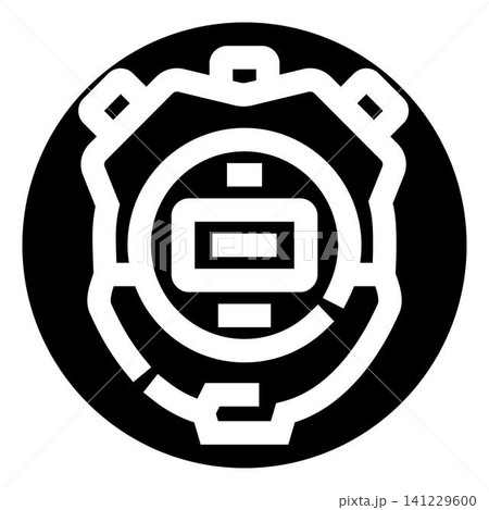 Stopwatch timer icon for competition and sport Stopwatch timer icon for competition and sport 141229600