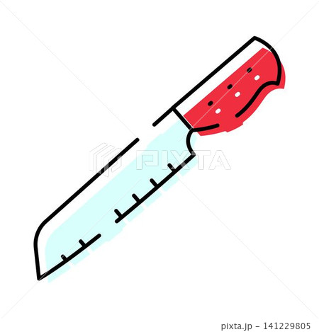 Chef knife preparing food in kitchen concept Chef knife preparing food in kitchen concept 141229805
