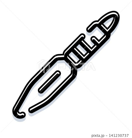 Latch needle textile knitting machine component Latch needle textile knitting machine component 141230737