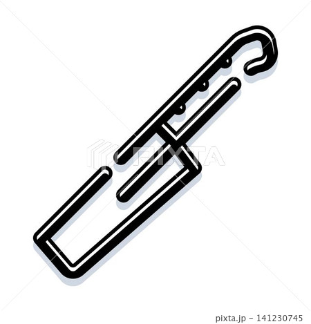 Outline style paper clip connecting element Outline style paper clip connecting element 141230745