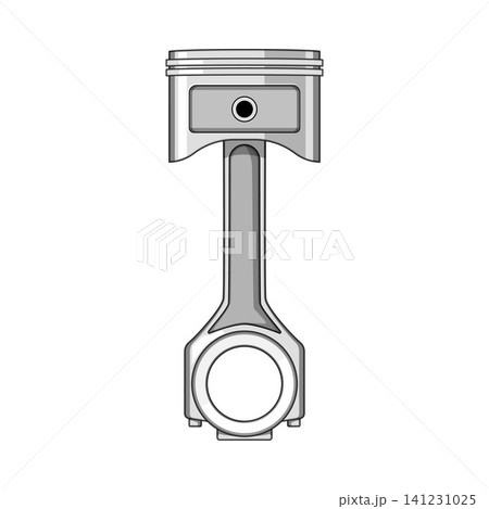 Engine piston connecting rod assembly component 141231025
