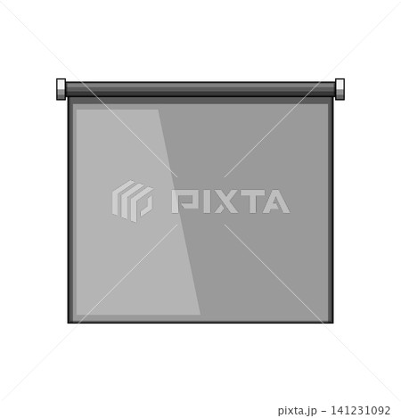 Roller blind for home window covering illustration Roller blind for home window covering illustration 141231092