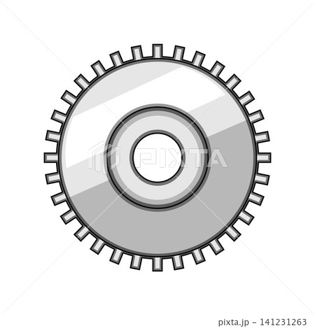 Metal gear cogwheel mechanism engineering icon concept Metal gear cogwheel mechanism engineering icon concept 141231263