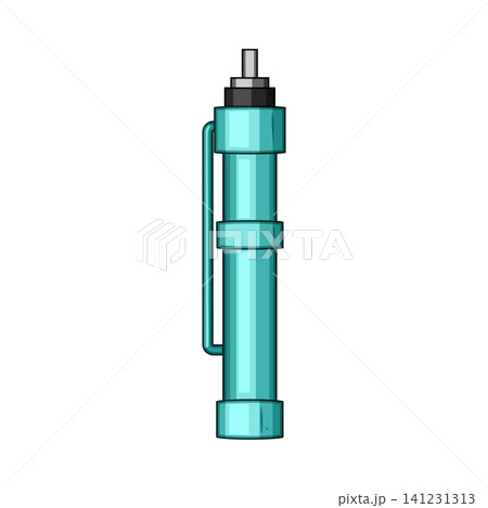 Hydraulic cylinder compressing mechanism in industrial equipment 141231313