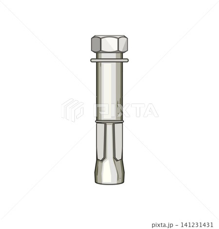 Expansion bolt holding mechanism drawing on white 141231431