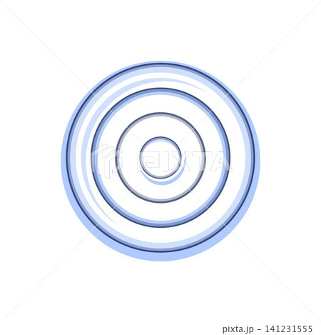 Abstract ripple rings expanding with subtle shadows Abstract ripple rings expanding with subtle shadows 141231555