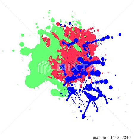 Colorful ink splash exploding abstract paint artistic background Colorful ink splash exploding abstract paint artistic background 141232045