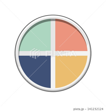 Portion control plate illustrating healthy eating balance Portion control plate illustrating healthy eating balance 141232124