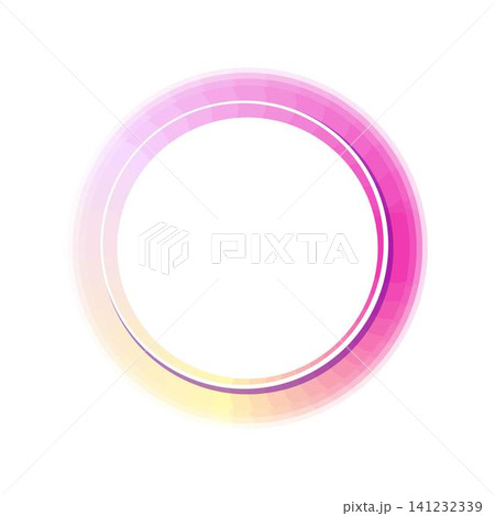 Abstract circle frame with soft gradient color Abstract circle frame with soft gradient color 141232339
