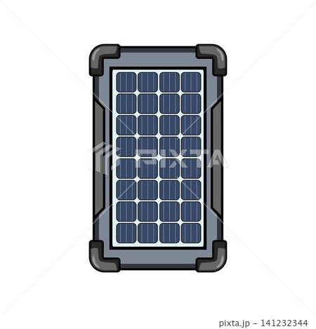 Portable solar panel generating clean energy concept Portable solar panel generating clean energy concept 141232344