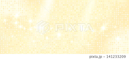 Festive party gradient background with glitter sequin row of starry sparkle. Beige and champagne glam wall with gold beams. Shimmering vector party backdrop on warm gradient glow for dance poster Festive party gradient background with glitter sequin row of starry sparkle. Beige and champagne glam wall with gold beams. Shimmering vector party backdrop on warm gradient glow for dance poster 141233209