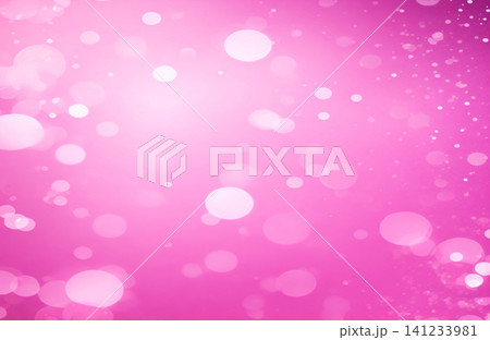 Abstract Pink Bokeh Background  141233981