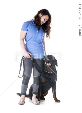 dog, owner and obedience dog, owner and obedience 141235104