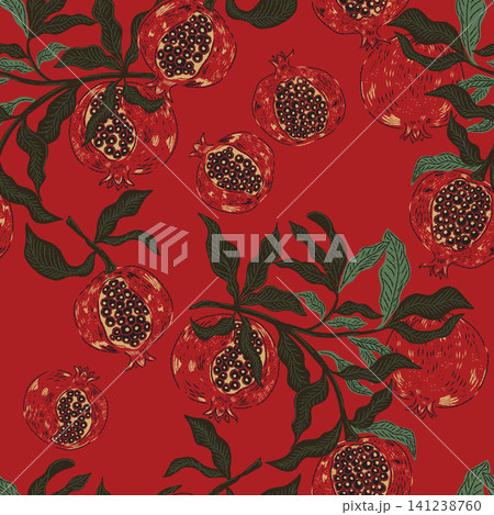 seamless pattern with blackberry seamless pattern with blackberry 141238760