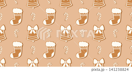 Lollipop bg texture with festive new year snowflake and snowman. Vector design for cover christmas background in pink. Cookie and hohoho folk pattern plus gingerbread and winter. Lollipop bg texture with festive new year snowflake and snowman. Vector design for cover christmas background in pink. Cookie and hohoho folk pattern plus gingerbread and winter. 141238824