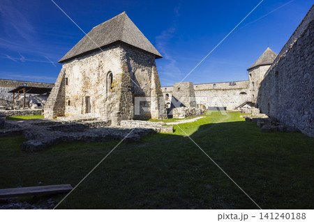 Bzovik castle fortress ruins in Banskobystricky kraj, Slovakia Bzovik castle fortress ruins in Banskobystricky kraj, Slovakia 141240188