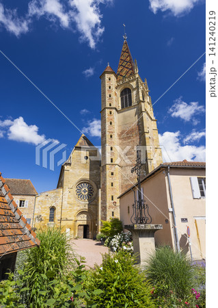 Eglise Abbatiale Notre Dame La Benisson Dieu church tower Eglise Abbatiale Notre Dame La Benisson Dieu church tower 141240219