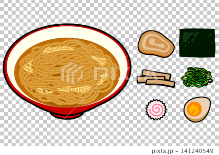 ラーメンとトッピングのセット ラーメンとトッピングのセット 141240549