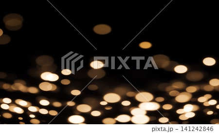 Bokeh of light on a black background Bokeh of light on a black background 141242846