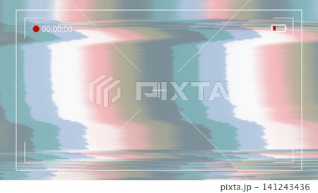 Static transparent file of camera viewfinder frame with colorful glitch noise over checkered background. Concept of retro recording device atmosphere Static transparent file of camera viewfinder frame with colorful glitch noise over checkered background. Concept of retro recording device atmosphere 141243436