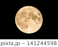 満月_黒背景 141244598