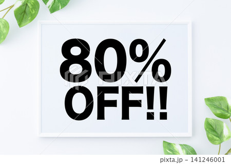 80%OFFのメッセージボード 80%OFFのメッセージボード 141246001