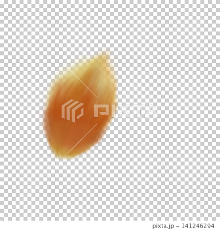 橘色和黃色手繪筆刷效果透明PNG影像 橘色和黃色手繪筆刷效果透明PNG影像 141246294