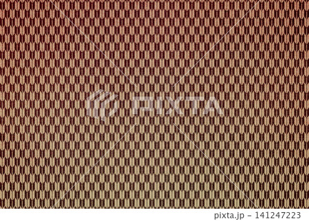 茶色の布生地に白茶色の矢絣模様のグラデーションがある背景画像12 茶色の布生地に白茶色の矢絣模様のグラデーションがある背景画像12 141247223
