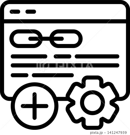 Link Building Modern and Creative Icon Link Building Modern and Creative Icon 141247939