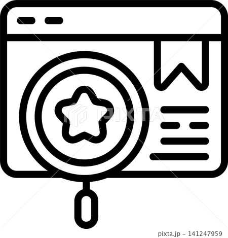Page Rank Modern and Creative Icon 141247959