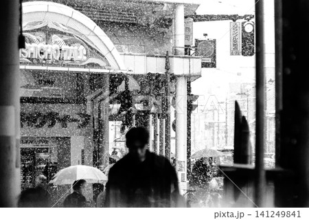 1996年冬の富山市の街並み(Kodak T-MAX 400(TMY)モノクロフィルム撮影) 1996年冬の富山市の街並み(Kodak T-MAX 400(TMY)モノクロフィルム撮影) 141249841
