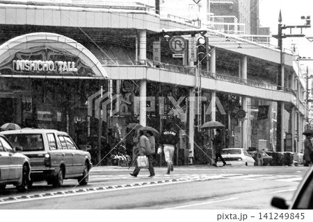 1996年冬の富山市の街並み(Kodak T-MAX 400(TMY)モノクロフィルム撮影) 1996年冬の富山市の街並み(Kodak T-MAX 400(TMY)モノクロフィルム撮影) 141249845