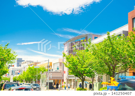 東京・世田谷区 桜新町駅前 都市風景 東京・世田谷区 桜新町駅前 都市風景 141250407