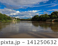 View of the Magdalena River as it passes through Girardot Cundinamarca and Flandes Tolima, taken from the Port of Los Guamos in Girardot. 141250632
