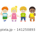 多国籍の子供たち 141250893