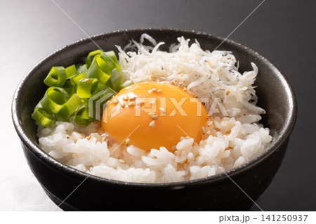 卵かけご飯（釜揚げしらす） 141250937