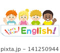 英会話　多国籍の子供たち 141250944