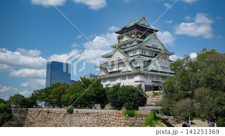 大阪城公園からの大阪城 大阪城公園からの大阪城 141251369