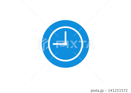 Clock Icon Flat Design Symbol Representing Time Schedule Punctuality And Deadline Clock Icon Flat Design Symbol Representing Time Schedule Punctuality And Deadline 141251572