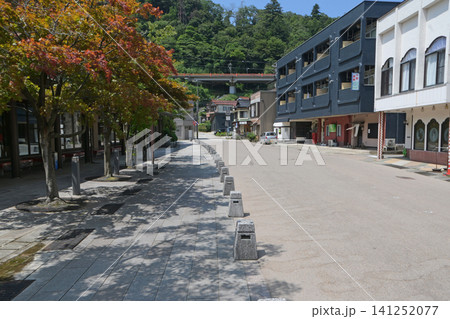山中温泉の街並み(石川県加賀市) 山中温泉の街並み(石川県加賀市) 141252077